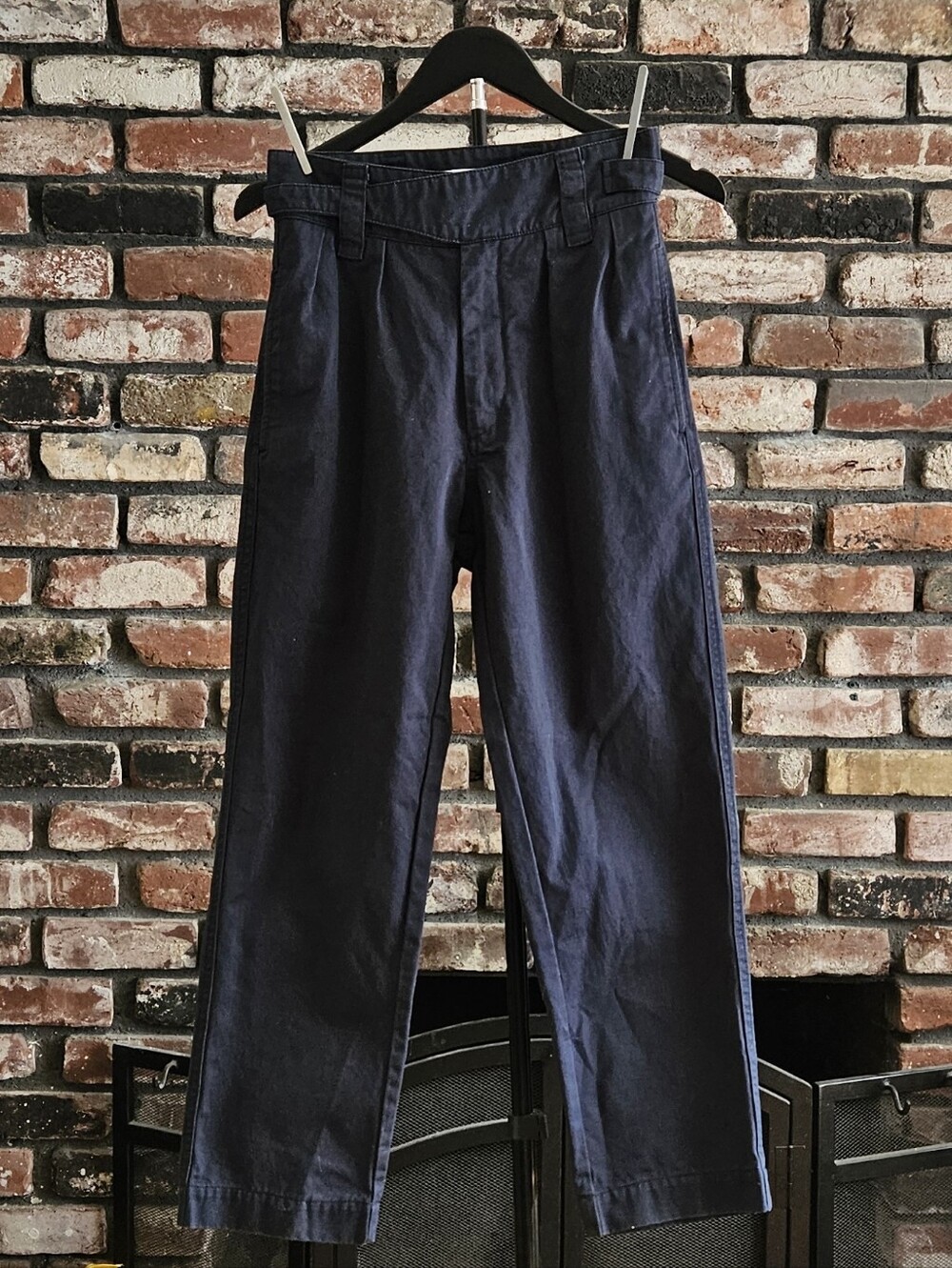 Maison Kitsune Cotton Twill Pants